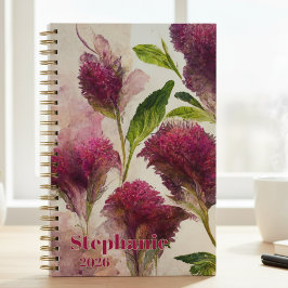 Leraar Afstudeergeschenk Wilde Bloem Botanisch Ges Planner