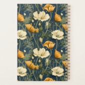 Leraar Afstudeergeschenk Wilde Bloemen Botanisch G Planner (Achterkant)