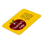Leraar Aide Magnet, met toewijding Magneet (Linkerzijde)