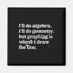 Leraar Algebra Grappige Leraar Wiskunde T Grafieke Magneet