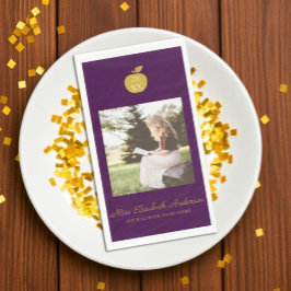 Leraar Appel Afstuderen Servet