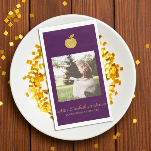 Leraar Appel Afstuderen Servet