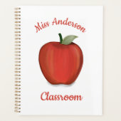 Leraar Apple persoonlijke cute Teacher Gift Planner (Voorkant)