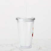 Leraar Apple Tea Mason Jar Acryl Drinkbeker (Rechts)