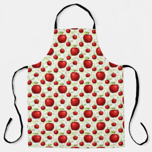 Leraar Apple Tree Patronen Voorschoolse Kunstleraa Schort