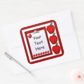 Leraar Apples Custom Sticker (Envelop)