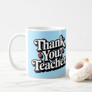 Leraar appreciatie Bedankt Koffiemok