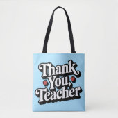 Leraar appreciatie Bedankt Tote Bag (Voorkant)