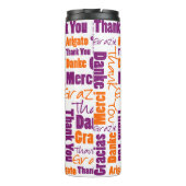 Leraar appreciatie meertalig Dank je Thermosbeker (Achterkant)