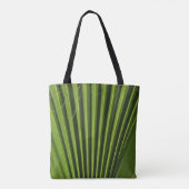Leraar Appreciation Palm Leaf Foto Hartelijk dank Tote Bag (Achterkant)
