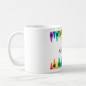 Leraar Appreciation Rainbow Crayon Koffiemok (Links)