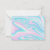 Leraar Appreciation Rainbow Crayon Notitiekaartje (Achterkant)