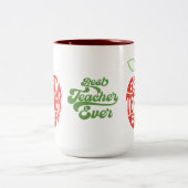 Leraar Appreciation Teach Love Inspire Coffee Mok (Center)