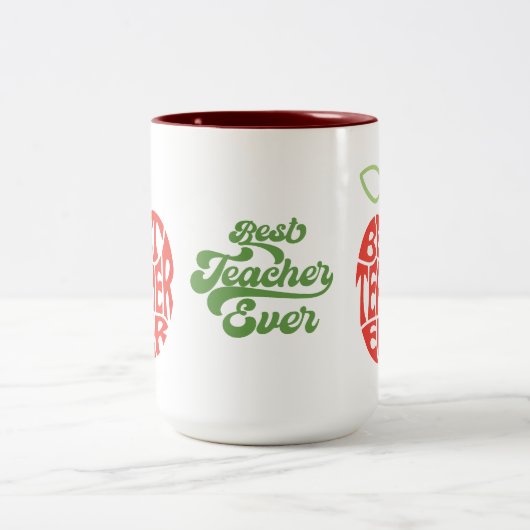 Leraar Appreciation Teach Love Inspire Coffee Mok (Center)