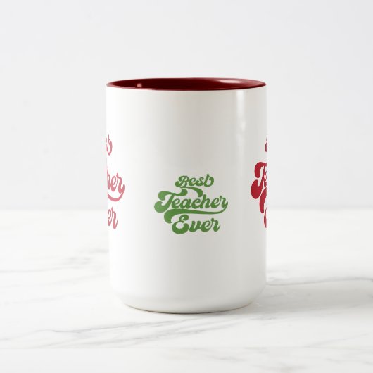 Leraar Appreciation Teach Love Inspire Coffee Mok (Center)