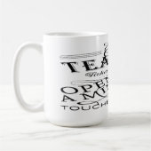 Leraar Appreciing citeert Koffie Mugs Koffiemok (Links)