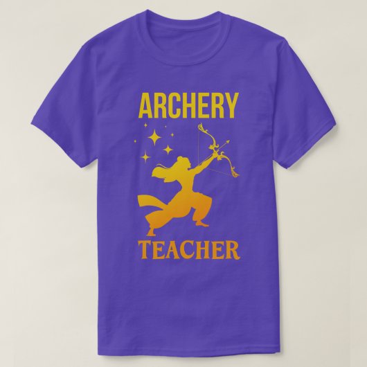 Leraar Archery T-shirt (Design voorkant)