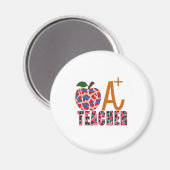Leraar Art Apple A plus leraar Magneet (Voorkant / Achterkant)