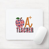Leraar Art Apple A plus leraar Muismat (Met muis)