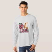 Leraar Art Apple A plus leraar T-shirt (Voorkant volledig)