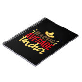 Leraar Art Nacho Gemiddelde leraar Notitieboek (Linkerzijde)