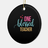 Leraar Art One Blessenaar Keramisch Ornament (Links)