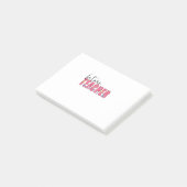 Leraar Art Toekomstige leraar Post-it® Notes (Schuin)