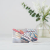 leraar artistieke schilder visitekaartje (Staand voorkant)