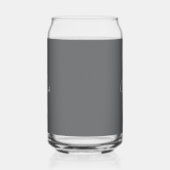 Leraar Baas Coach | Koolgrijze Drank Blikvorm Glas (Links)
