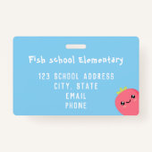 leraar badge (Achterkant)