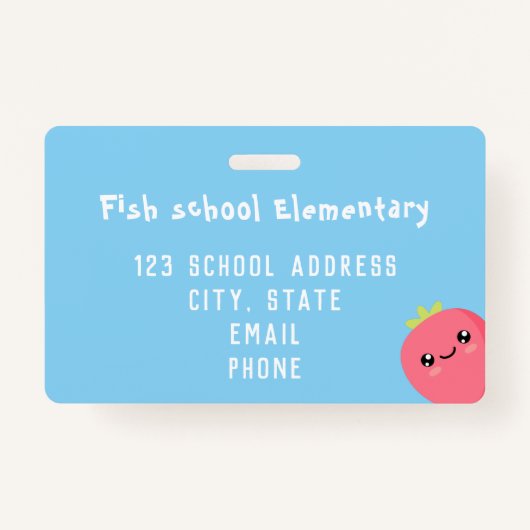 leraar badge (Achterkant)