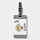 Leraar Bagagelabel (Voorkant verticaal)