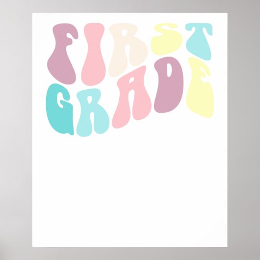 leraar basisonderwijs poster (Voorkant)