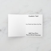 Leraar bedankt dat je Kaart verlaat Voeg je eigen  (Binnen)