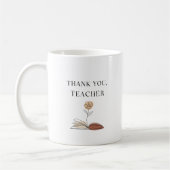 Leraar bedankt Moderne minimalistische Mok (Links)