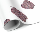 Leraar Bedankt Mosaic Red Apple-waardering Cadeaupapier (Rol Hoek)