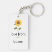 Leraar Bedankt om ons te helpen met het kweken van Sleutelhanger (achterkant)