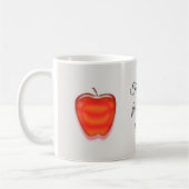 Leraar bedankt Red Apple Classroom Keepsake Koffiemok (Links)