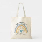 leraar bedankt voor mijn pensioen tote bag (Achterkant)