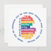 Leraar - BEST offertes (Voorkant / Achterkant)