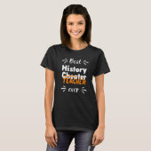 Leraar Beste geschiedenis T-shirt (Voorkant volledig)