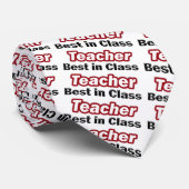 Leraar Beste in de klas Stropdas (Opgerold)