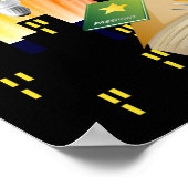 Leraar/Bibliotheek/Poster van iemand Poster (Hoek)