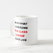 Leraar Bijbelles, geweldige Koffiemok (Voorkant links)