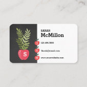 Leraar bijles zwart krijtbord foto visitekaartje (Achterkant)