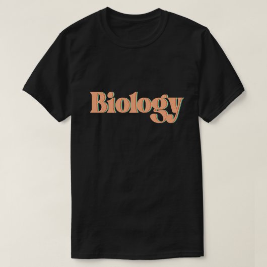Leraar Biologie Student Eerste dag van de School T-shirt (Design voorkant)