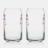 Leraar Blikvorm Glas (Links)
