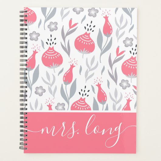 Leraar Bloem Planner (Voorkant)