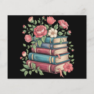 Leraar Boek Liefhebber Terug naar School Wilde Blo Flyer