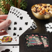 Leraar Boek Liefhebber Terug naar School Wilde Blo Pokerkaarten (Insitu)